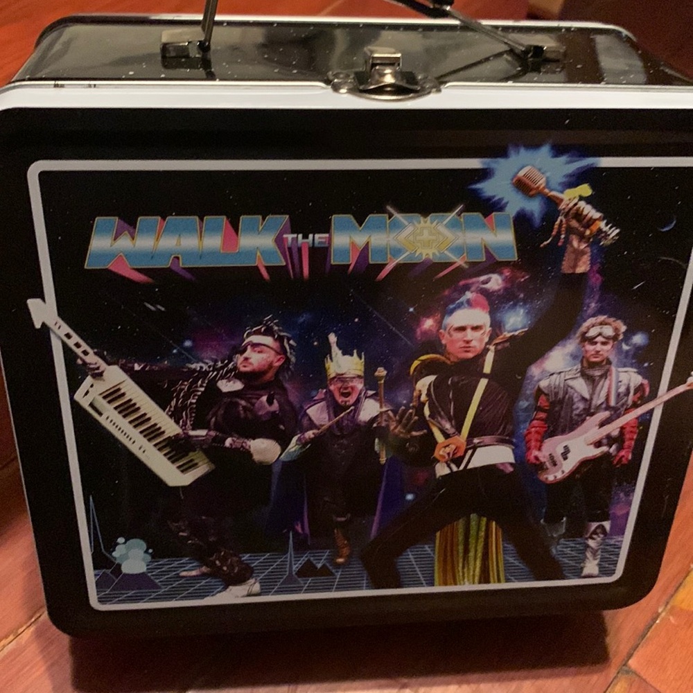 Walk The Moon Retro Tin Lunch Box